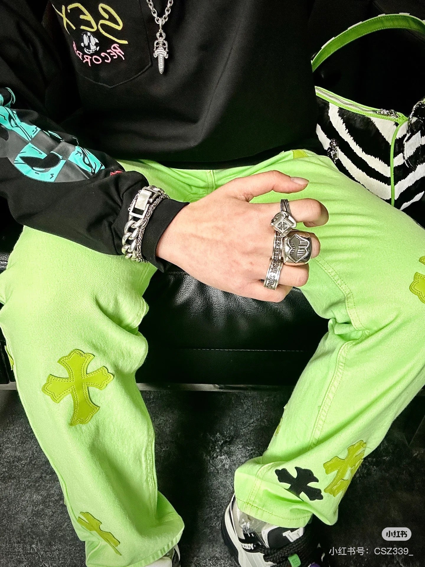 Chrome Hearts pants 8166
